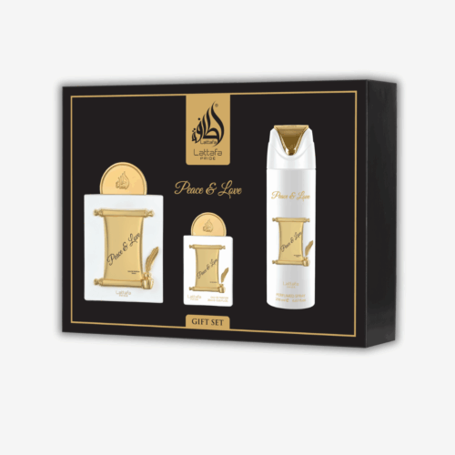 Lattafa Peace&Love zestaw prezenetowy
